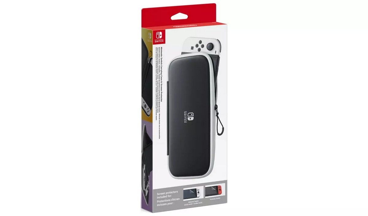 Switch OLED Carry Case & Screen Protector - NS