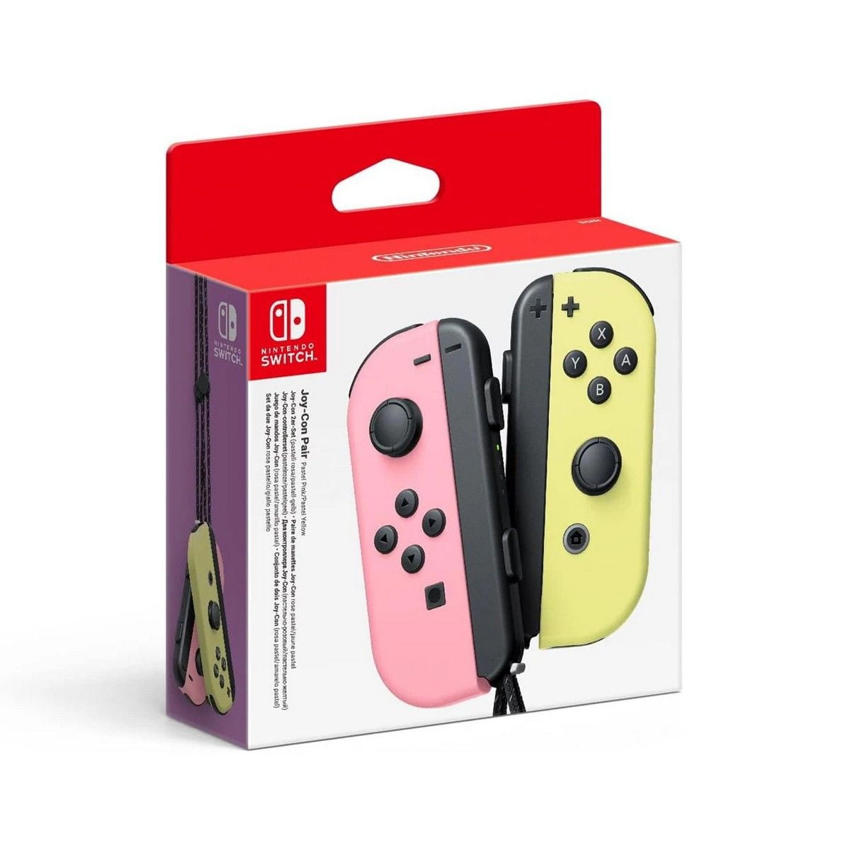 Joy-con Pastel Pink / Yellow - NS