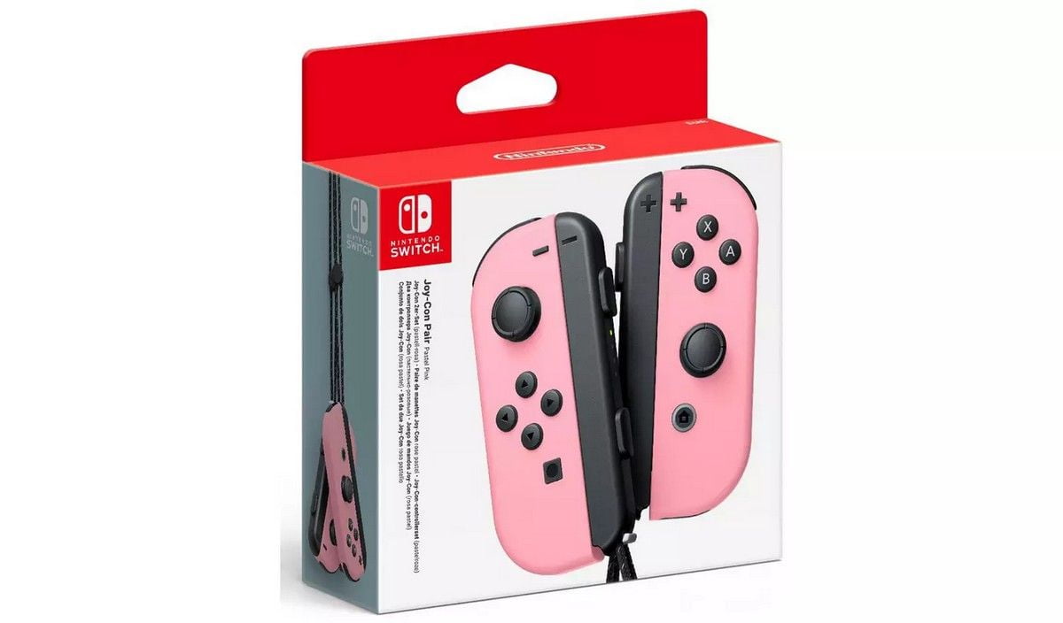 Joy-con Pair Pastel Pink - NS