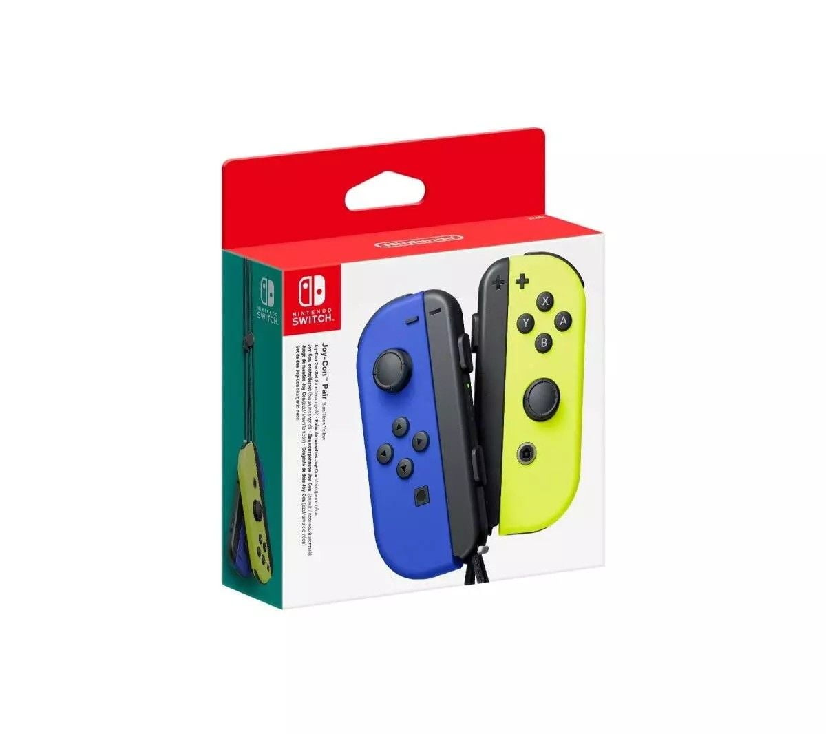 Joy-Con Pair (Blue / Neon Yellow) - NS