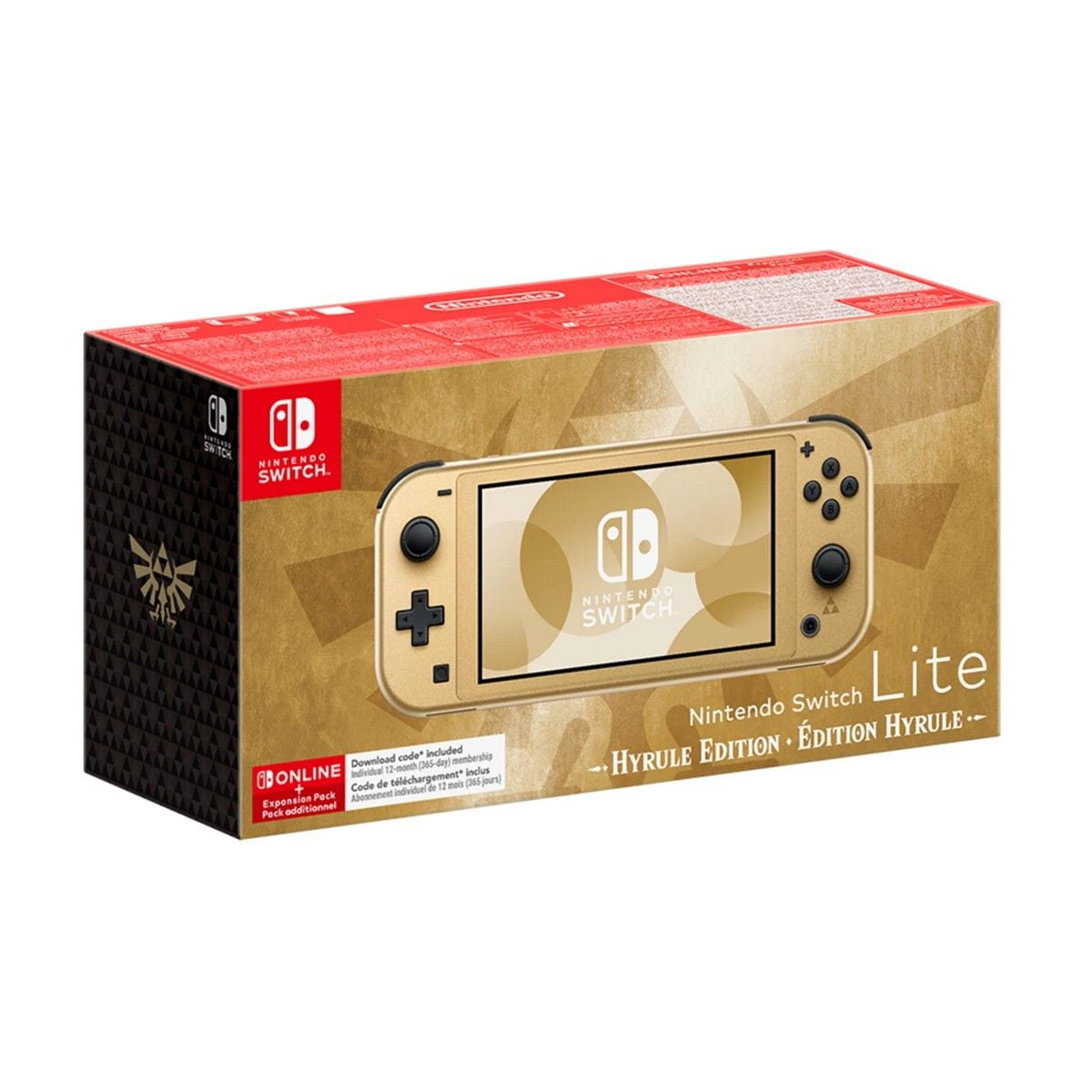 Nintendo Switch Lite Hardware Hyrule Edition + 12 Months NSO - NS