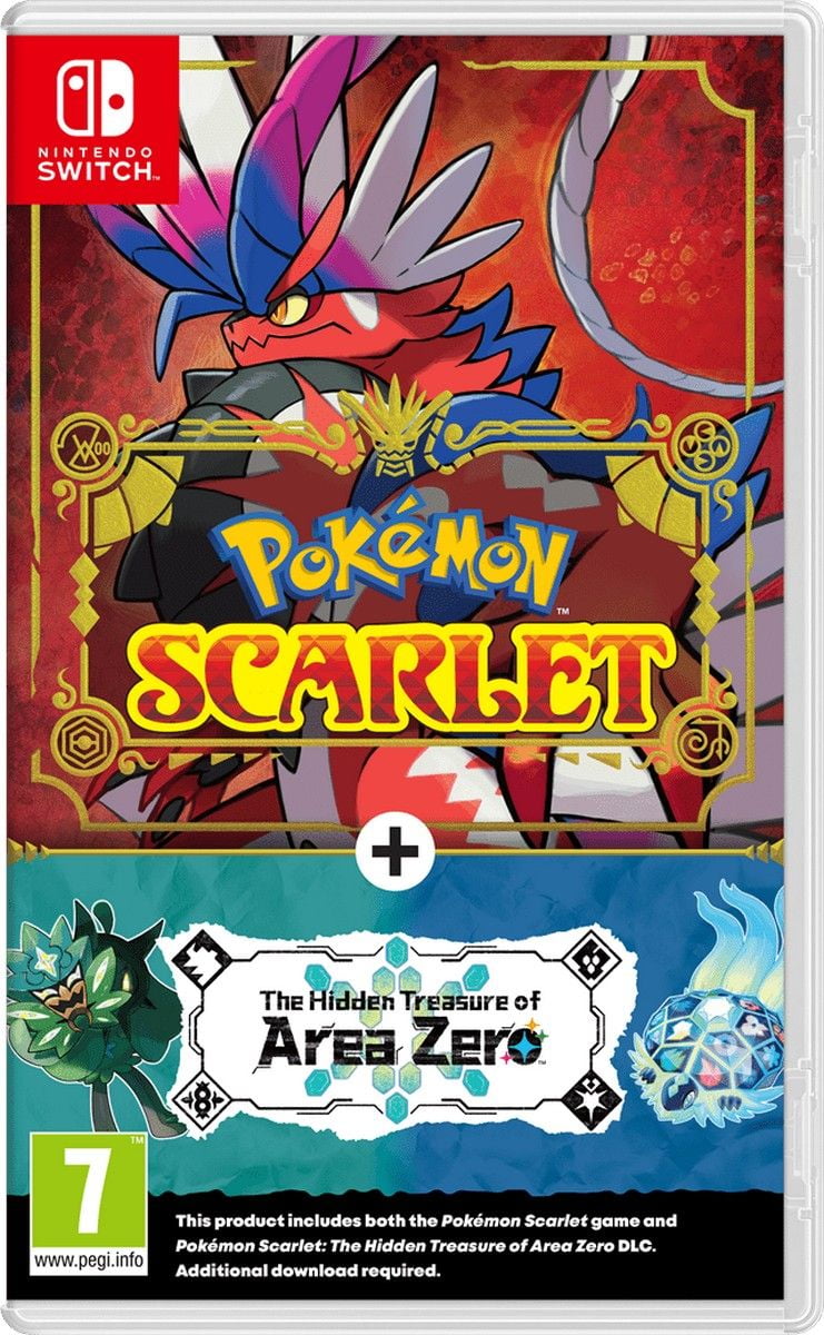 Pokemon Scarlet & Area Zero - NS