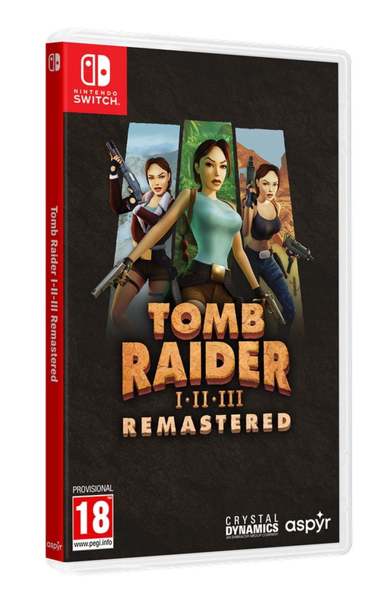 Tomb Raider I-III Remastered Starring Lara Croft: Standard Edition - NS