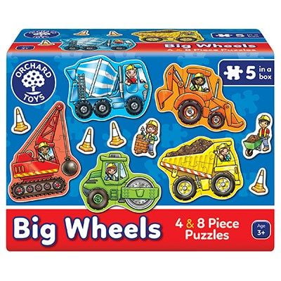 Big Wheels Jigsaw Puzzle