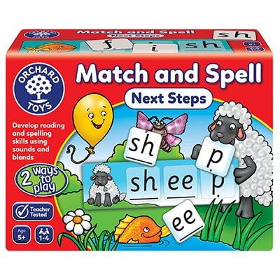 Match and Spell Next Steps