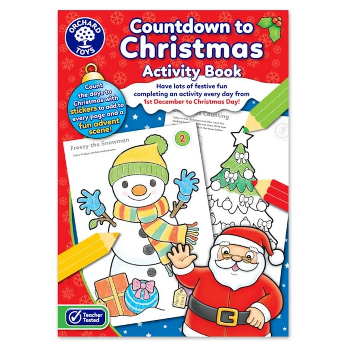 Countdown to Christmas Activity Book