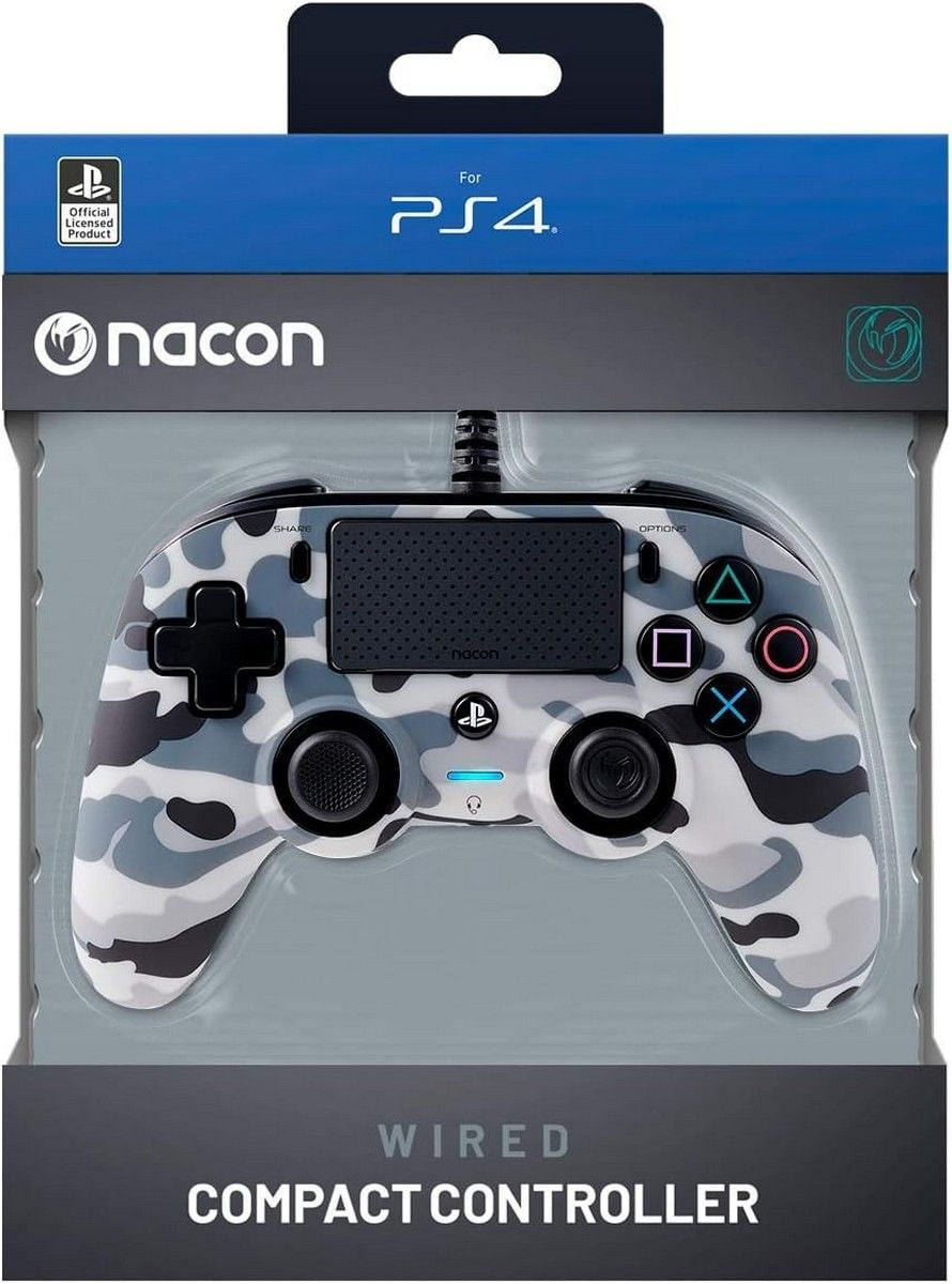 Nacon Compact Controller Grey Camouflage - PS4