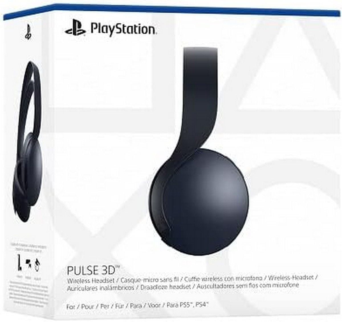 Pulse 3D Wireless Headset - Midnight Black - Playstation 5 - PS5