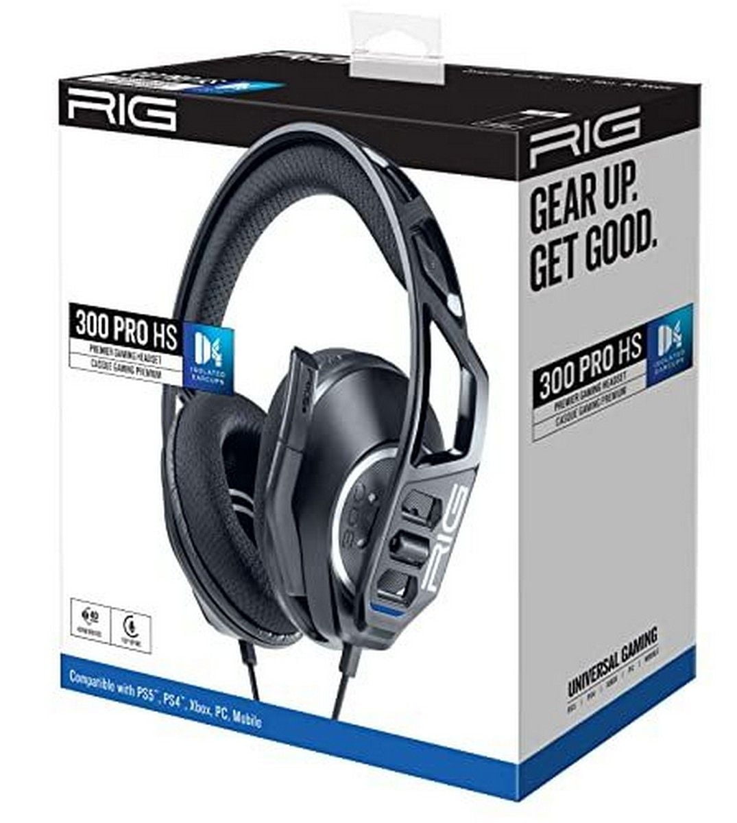 RIG 300 Black Headset - PS5