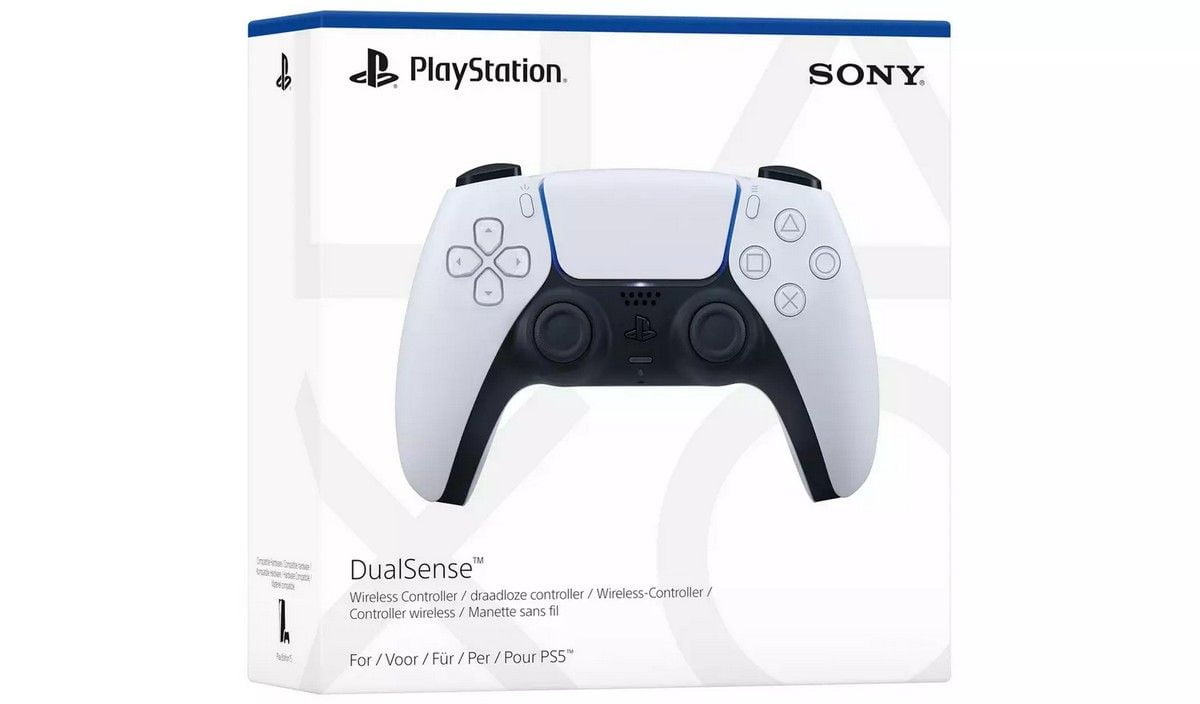 White Dualsense Wireless Controller - Playstation 5 - PS5