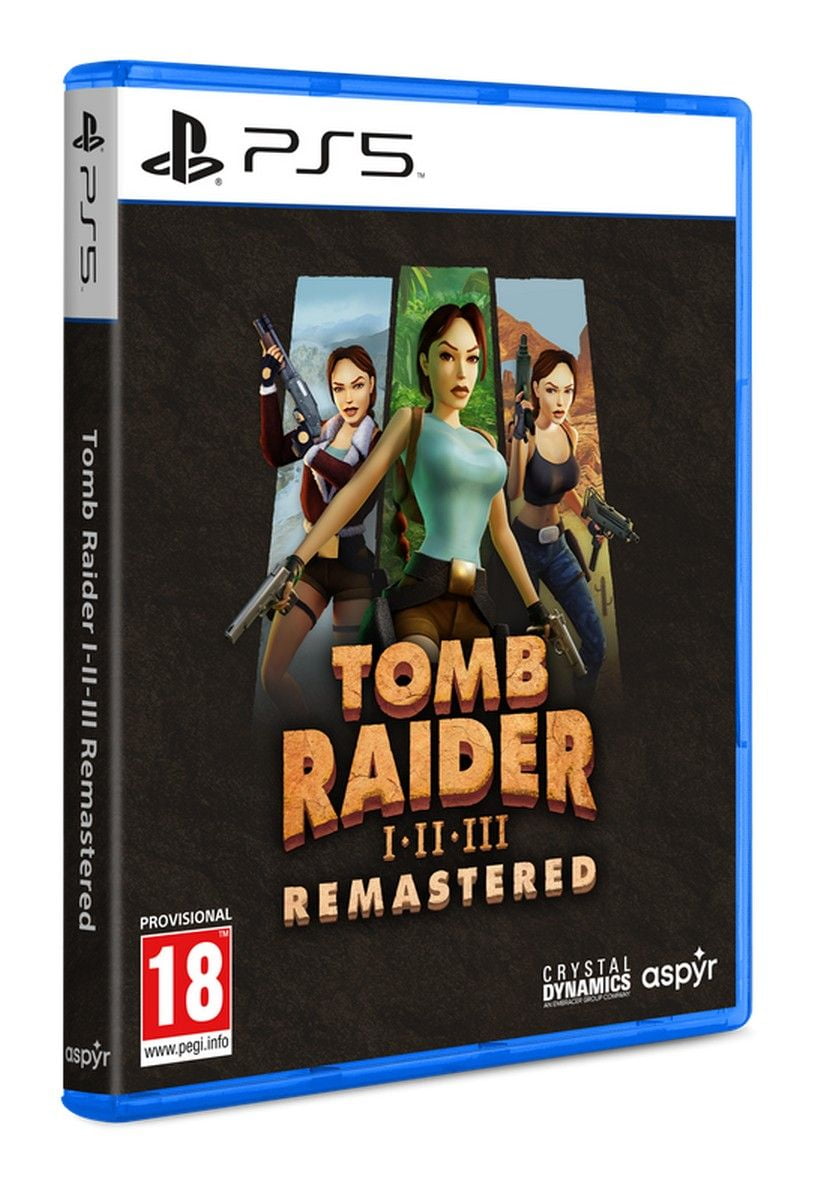 Tomb Raider I-III Remastered Starring Lara Croft: Standard Edition - PS5