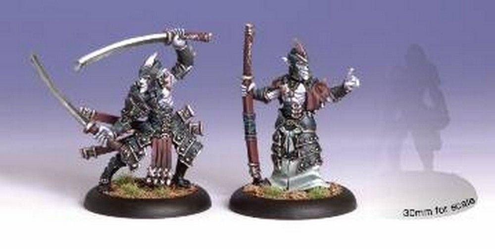 Everblight Swordsmen Abbott & Champion (2)