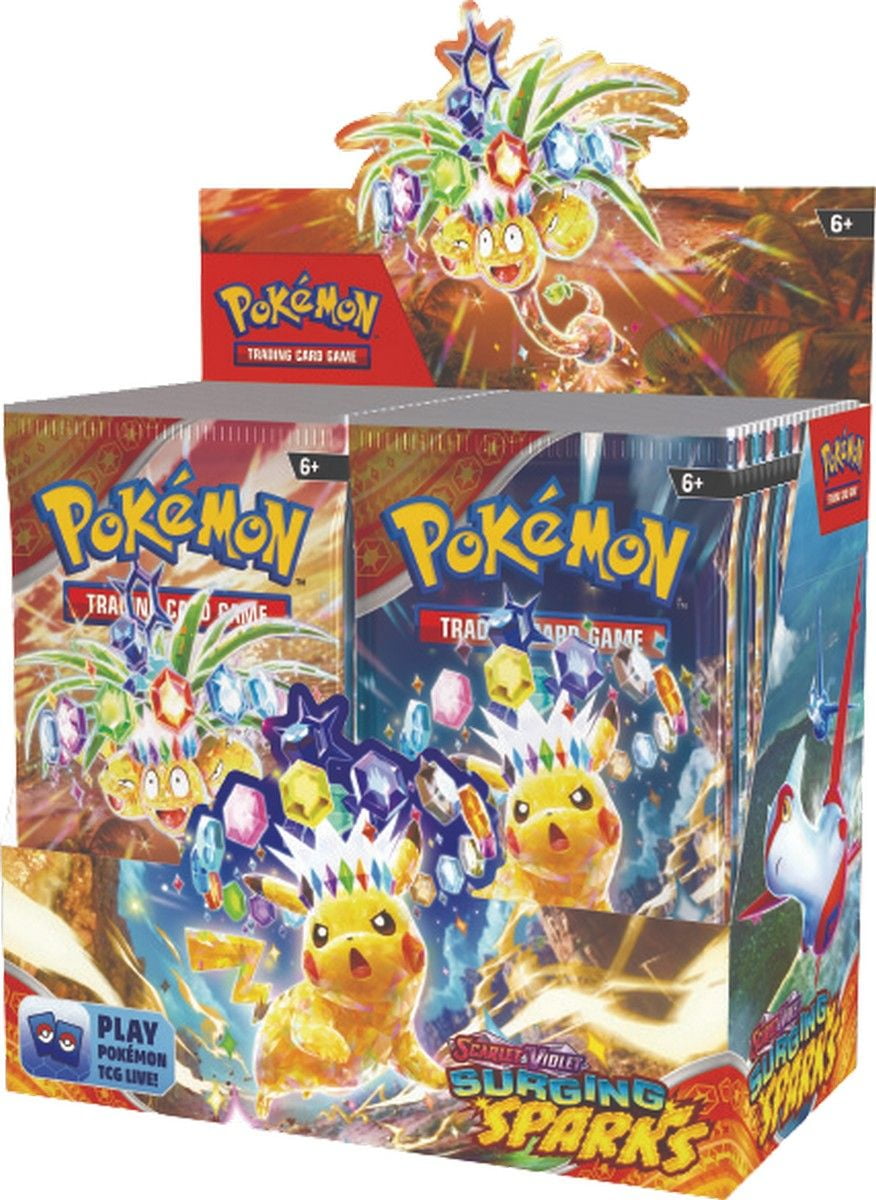 Pokemon TCG: Scarlet & Violet 8 - Surging Sparks - Booster Box