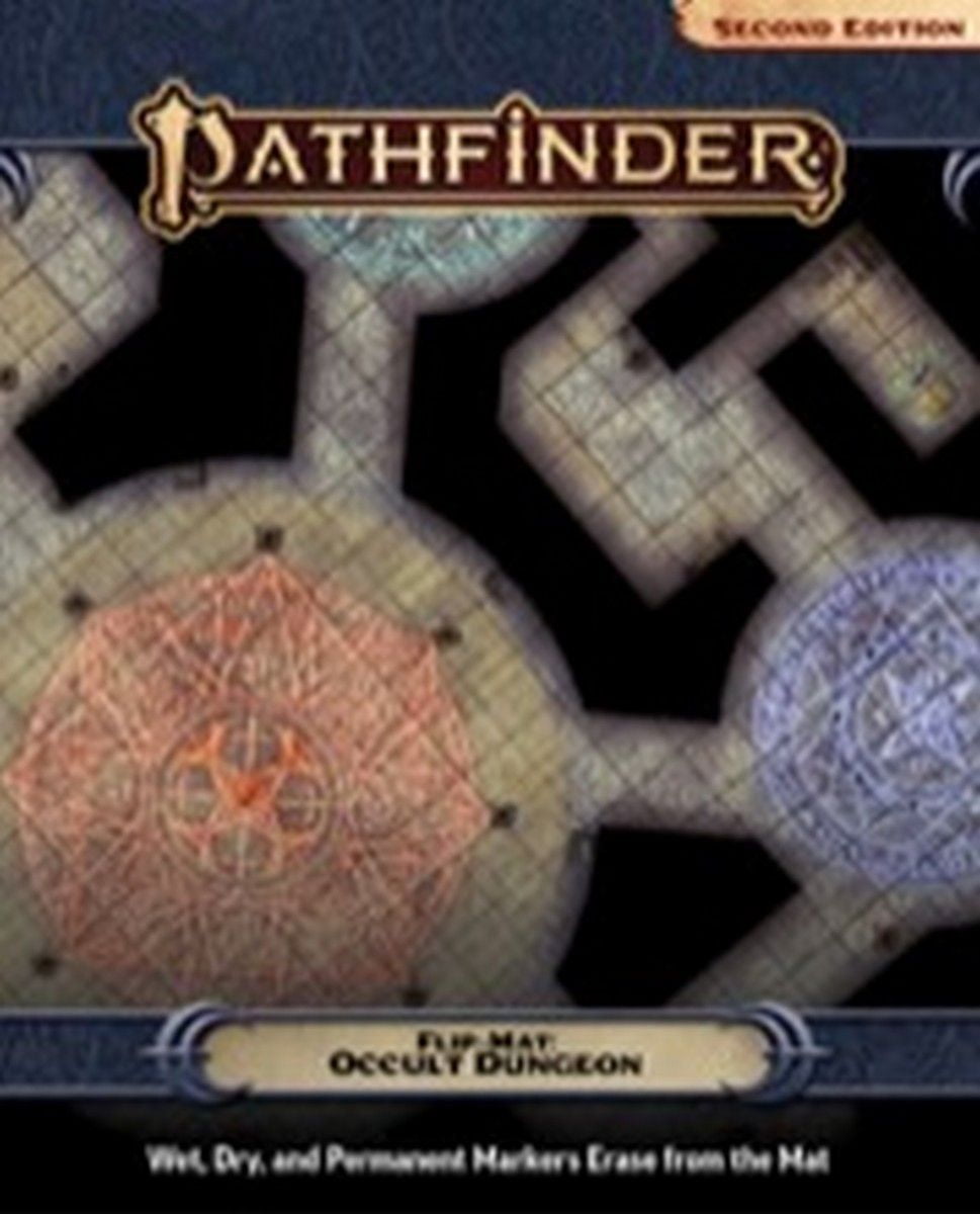 Pathfinder Flip-Mat: Occult Dungeon