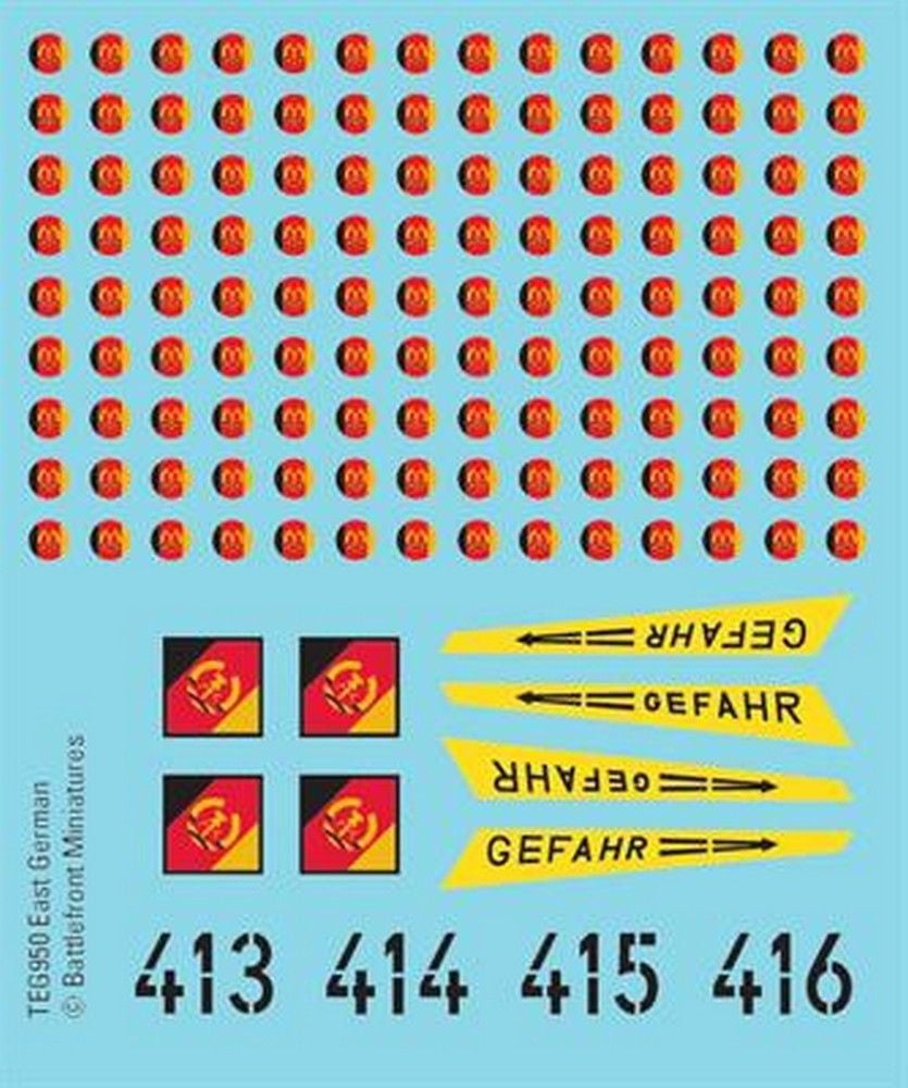 East German Decals