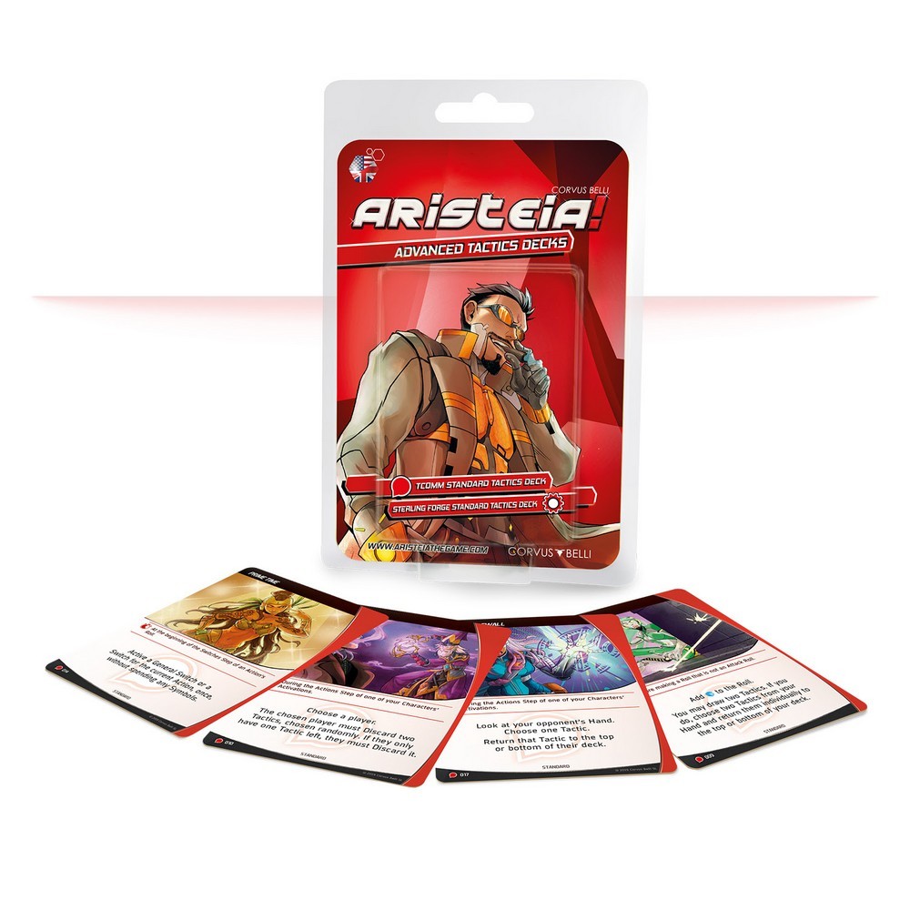 Aristeia Advanced Tactics Deck - English By Corvus Belli