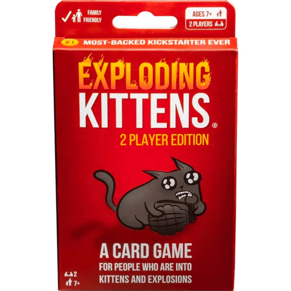 Exploding Kittens 2 Player Edition By Exploding Kittens