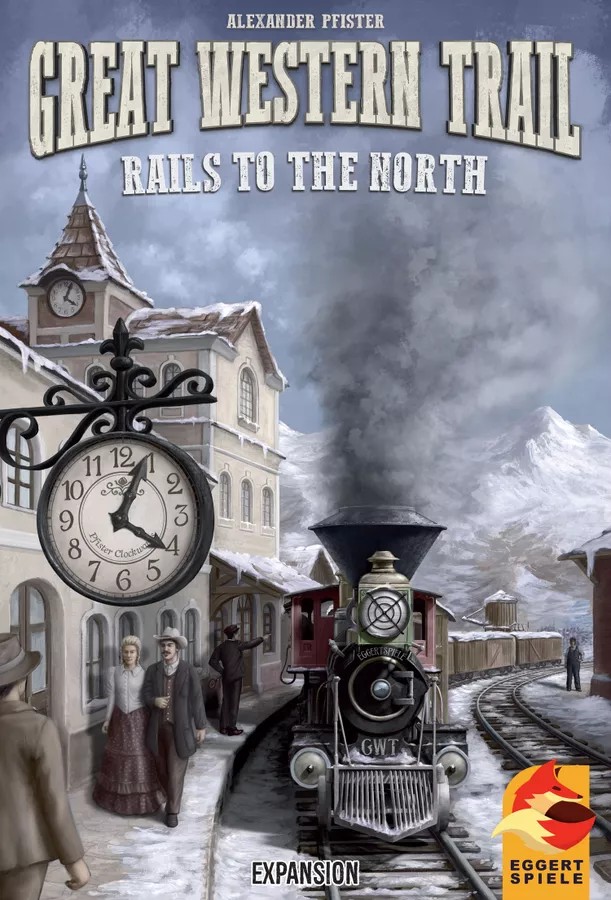 Rails to the North - Great Western Trail 2nd Ed By Eggert Spiele