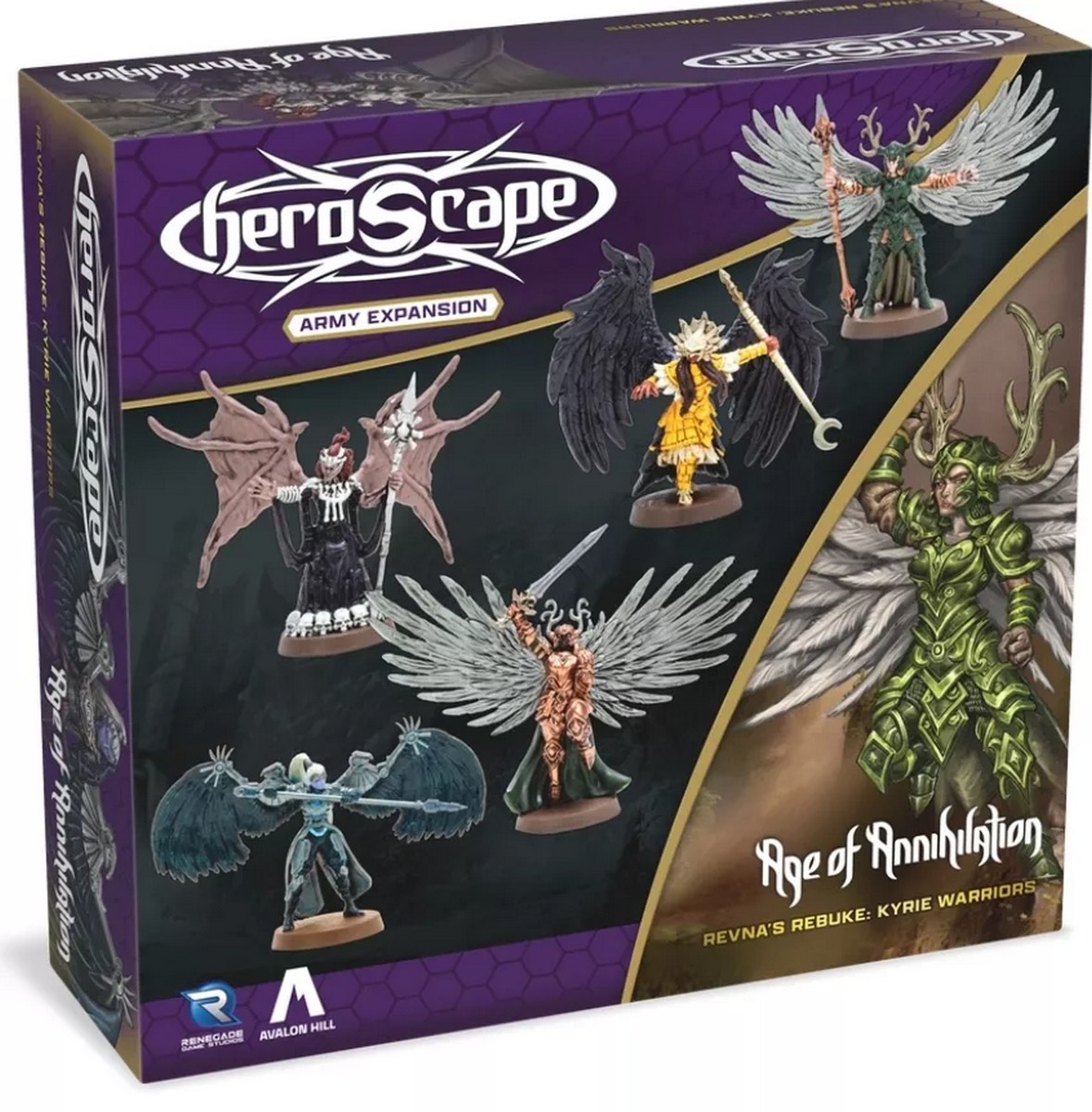 Heroscape: Revna’s Rebuke - Kyrie Warriors Army By Renegade Game Studios