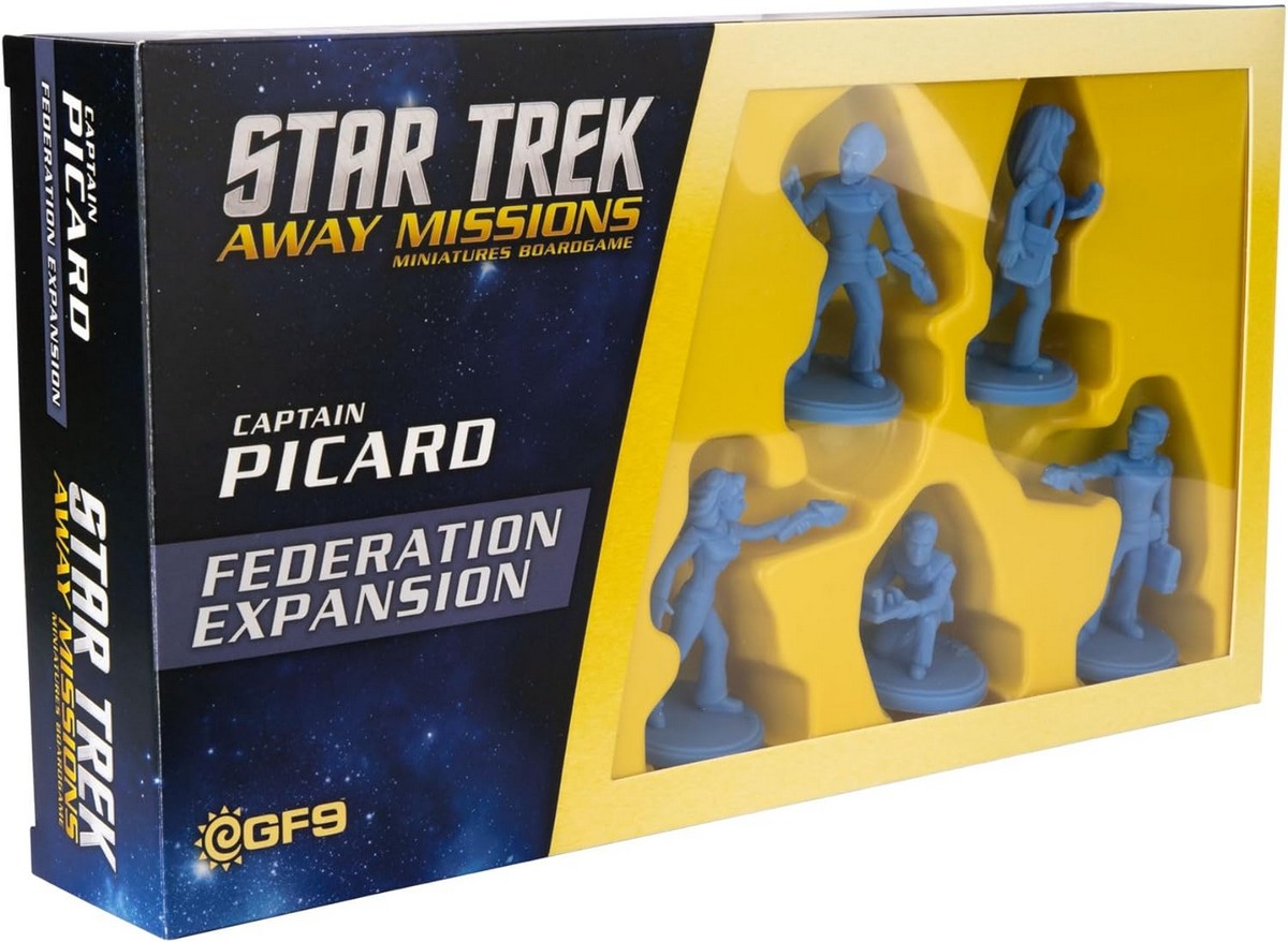 Star Trek: Away Missions Captain Picard Federation Expansion By Gale Force Nine