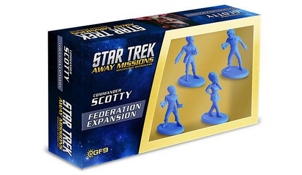 Star Trek: Away Missions Board Game - Commander Scotty Federation Expansion By Gale Force Nine