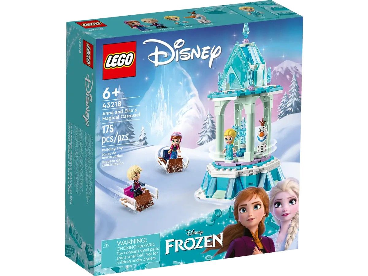 Anna and Elsa's Magical Carousel LEGO Disney 43218 | Wayland Games