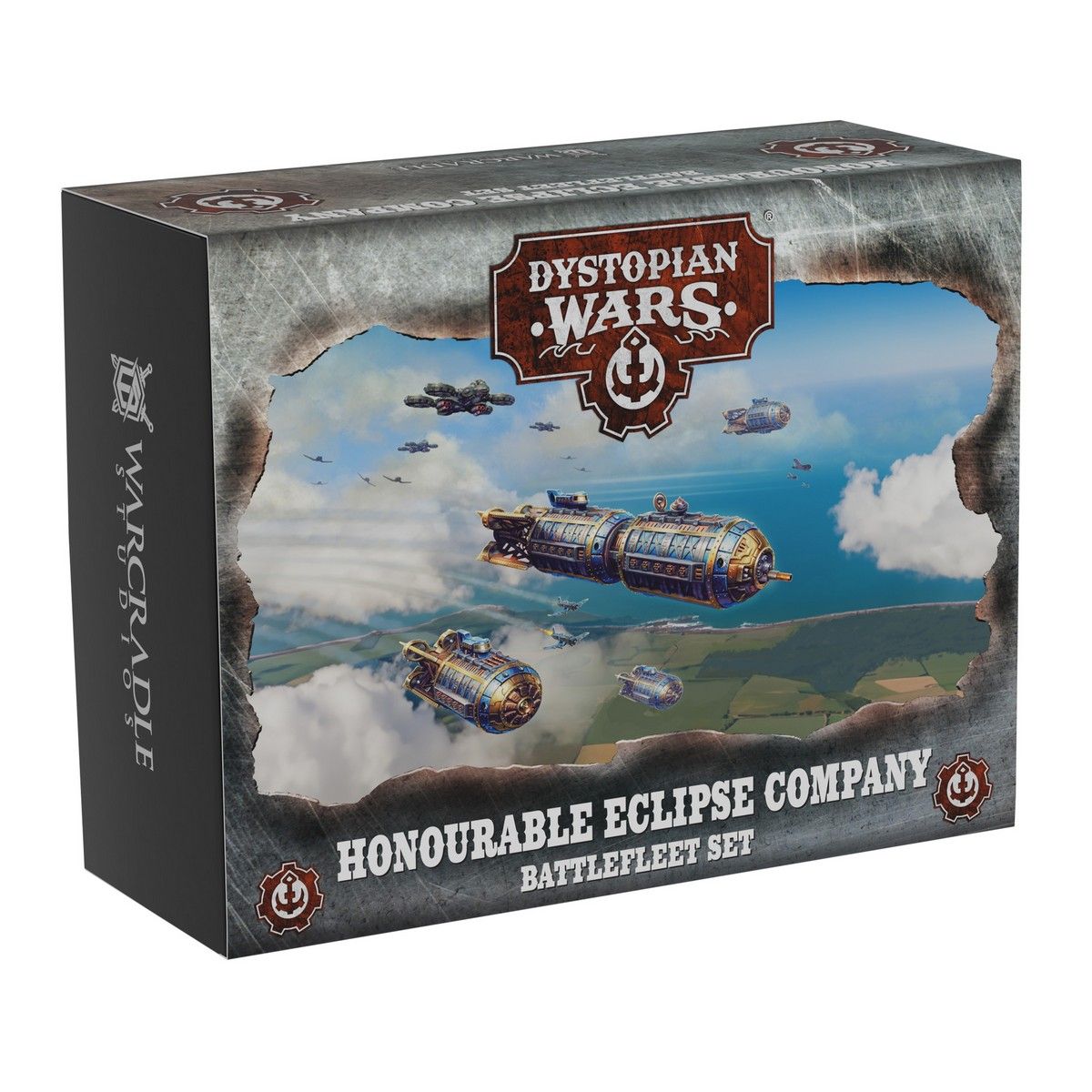 Dystopian Wars: Honourable Eclipse Company Battlefleet Set 