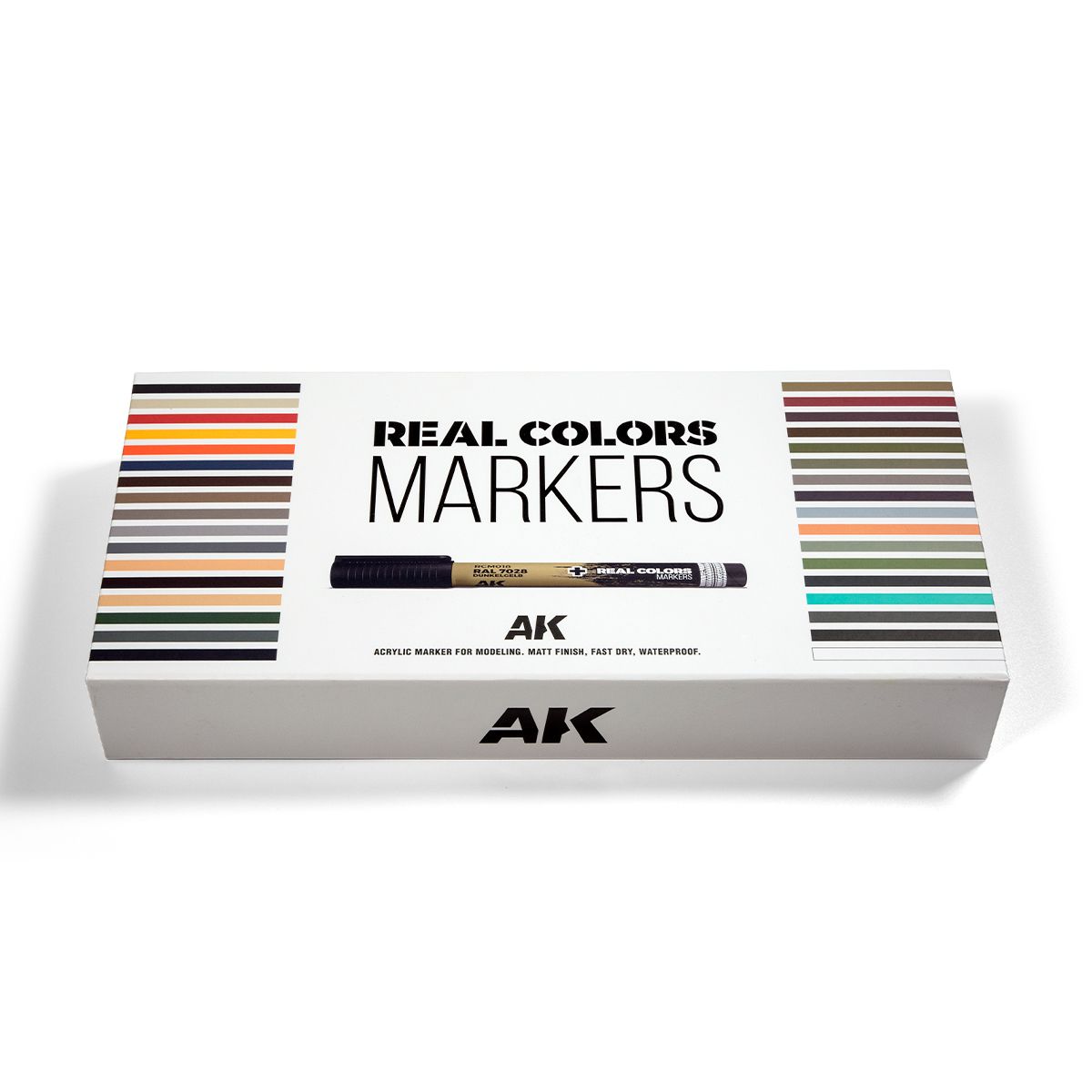 Special Box Real Colors Markers - 34 Units AK Interactive RCM150 ...