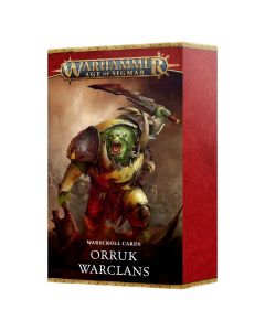 Warscroll Cards: Orruk Warclans - 4th Edition - English